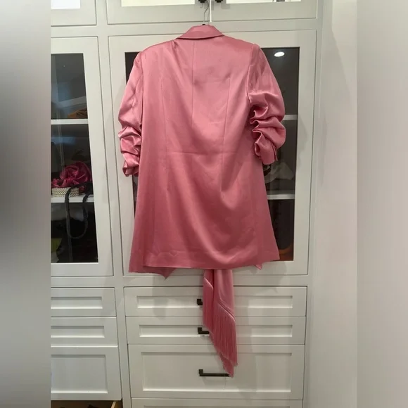 Cinq a Sept blaser dress in pink size 4 - Picture 4 of 5